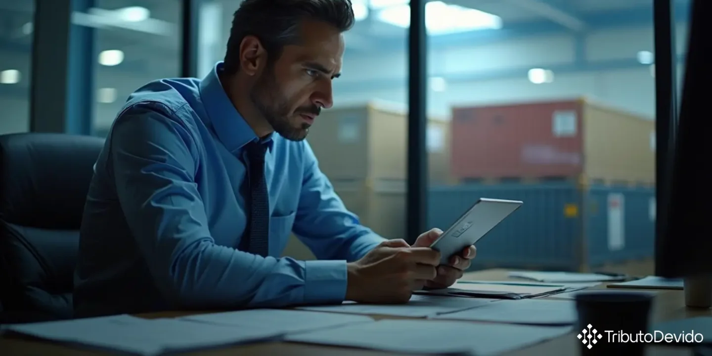 Procedimentos RECOF para mercadoria faltante