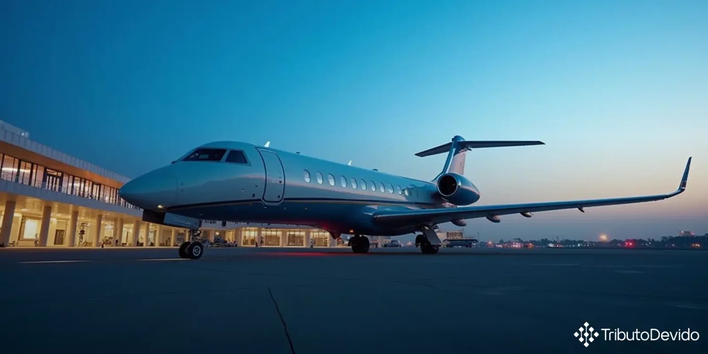 fretamento de aeronave sem continuidade