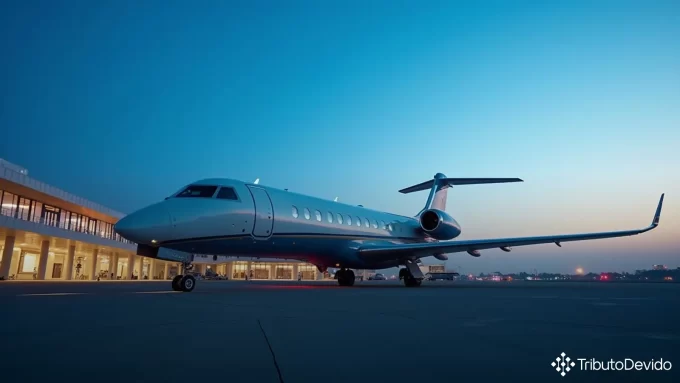 fretamento de aeronave sem continuidade