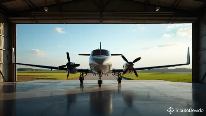 depreciação acelerada em aeronave