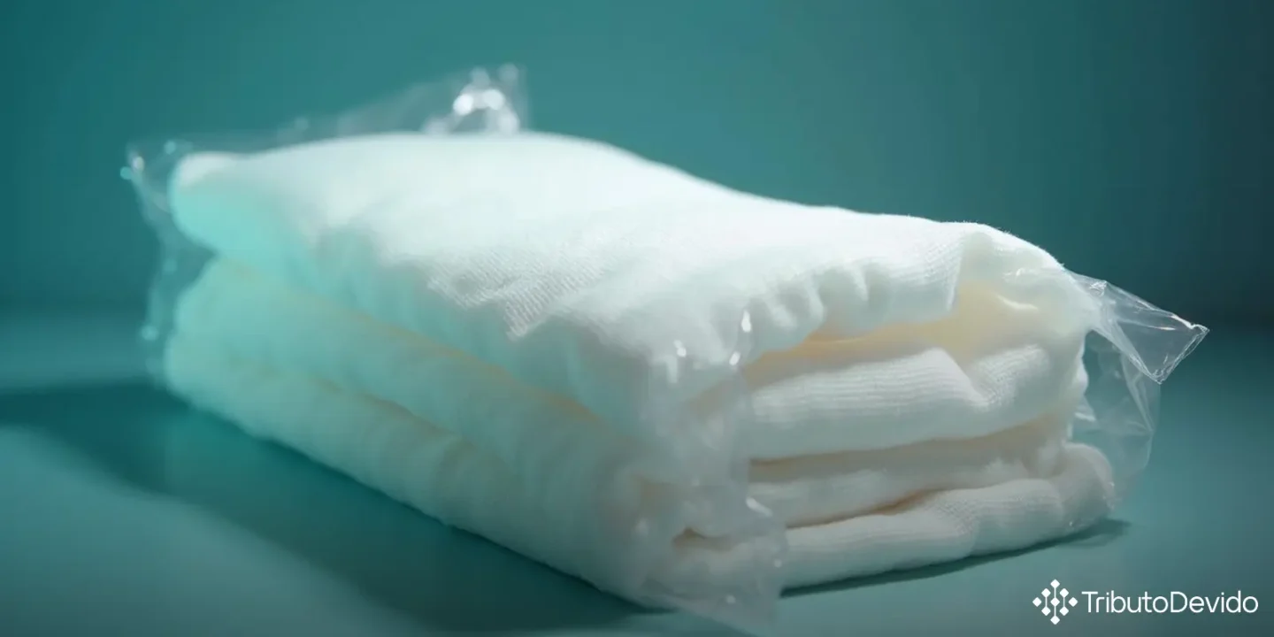 classificação fiscal de algodão hidrófilo sanfonado