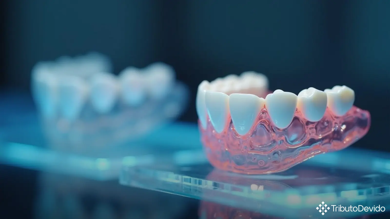 produção de alinhadores ortodônticos transparentes