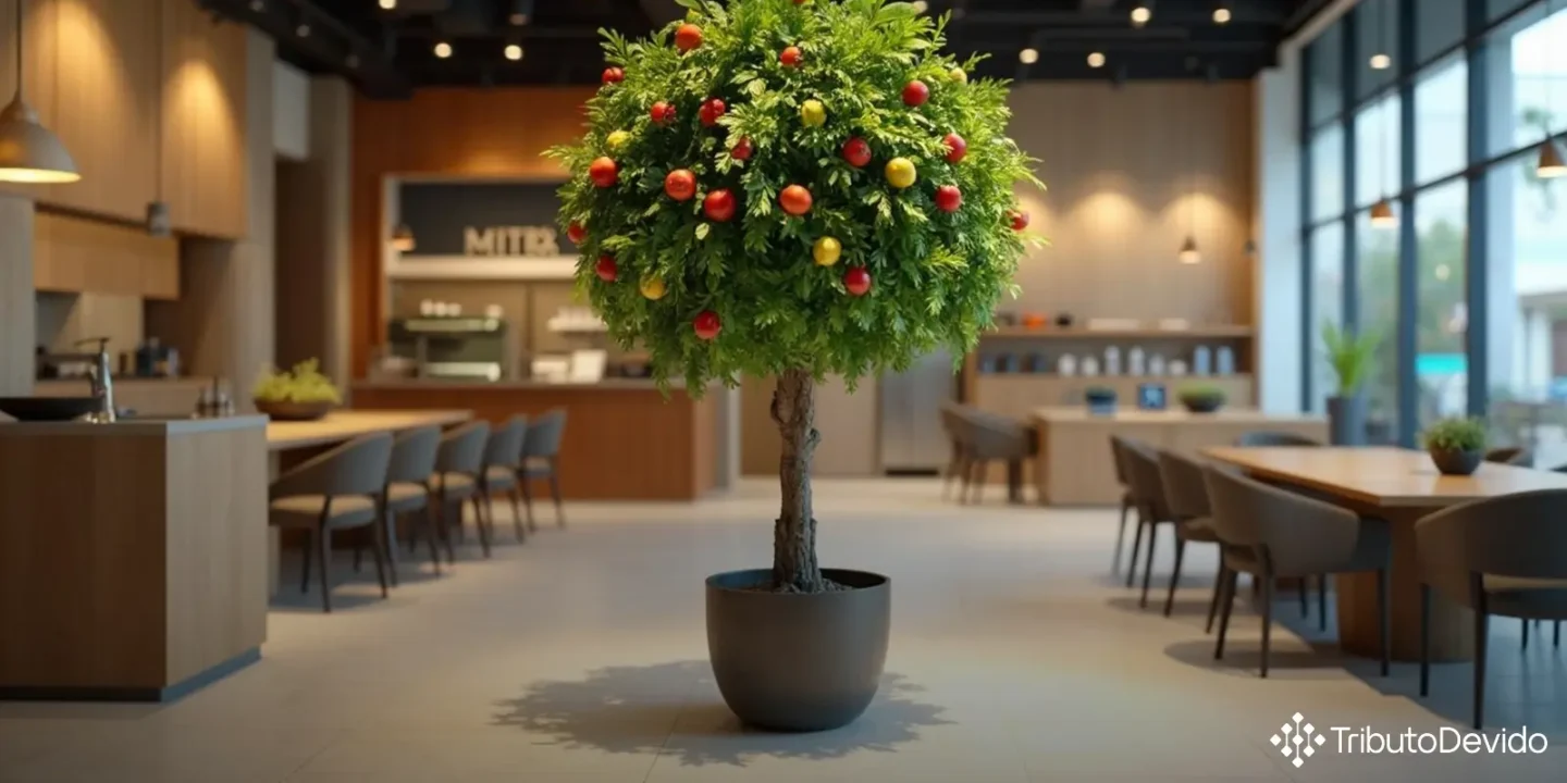 Como classificar árvores artificiais decorativas na NCM 6702.10.00