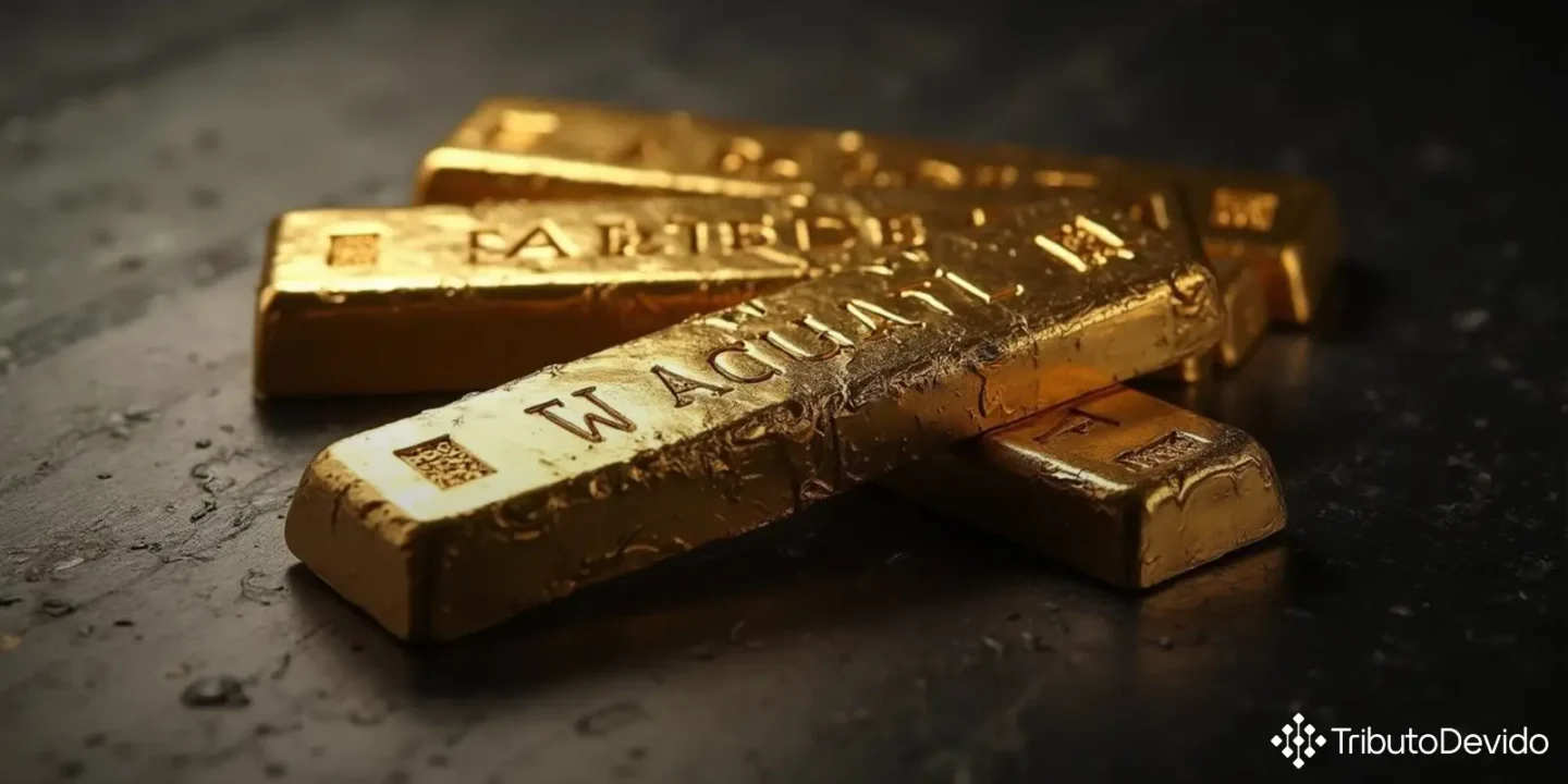 exportação de ouro ativo financeiro