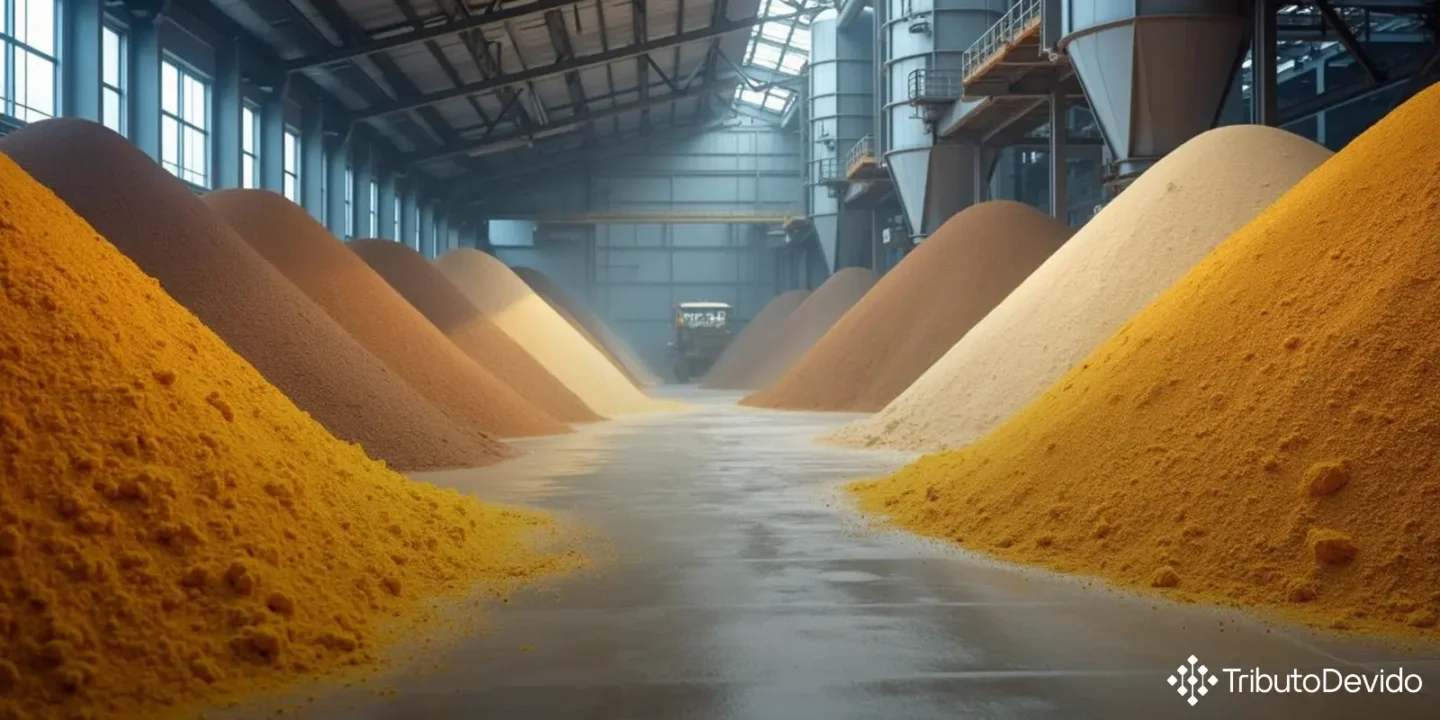 beneficiamento de areias siliciosas isento de IPI