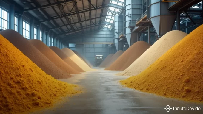 beneficiamento de areias siliciosas isento de IPI