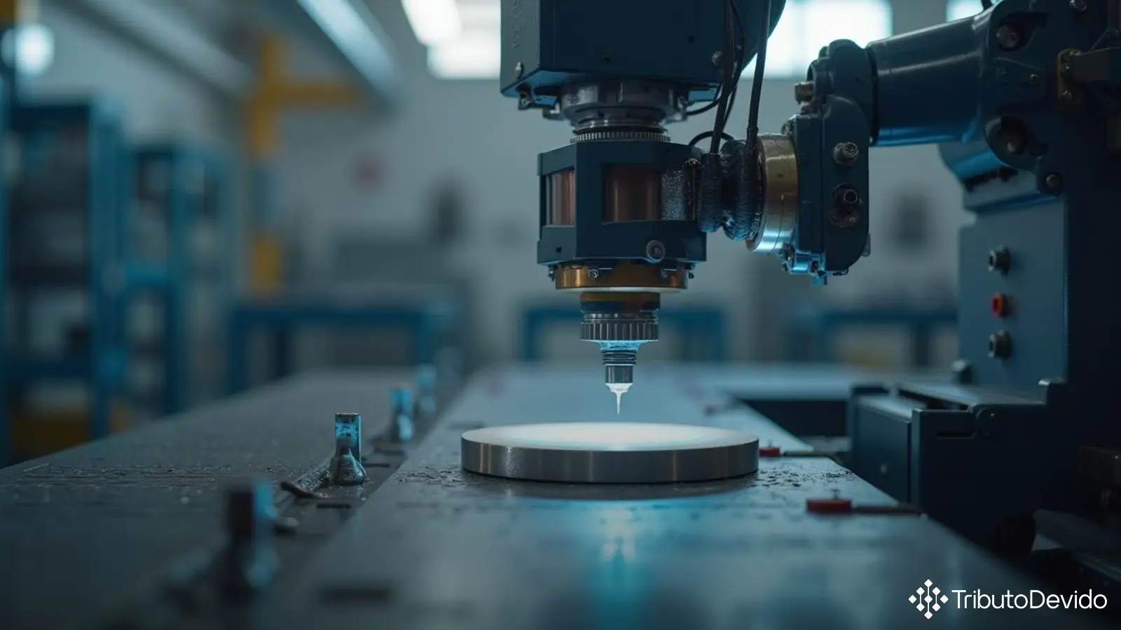 Classificação fiscal de dispositivos para braços robóticos