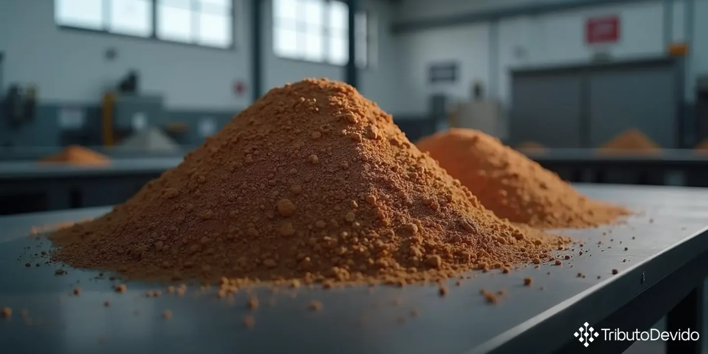 classificação fiscal de resíduos siderúrgicos compactados na NCM