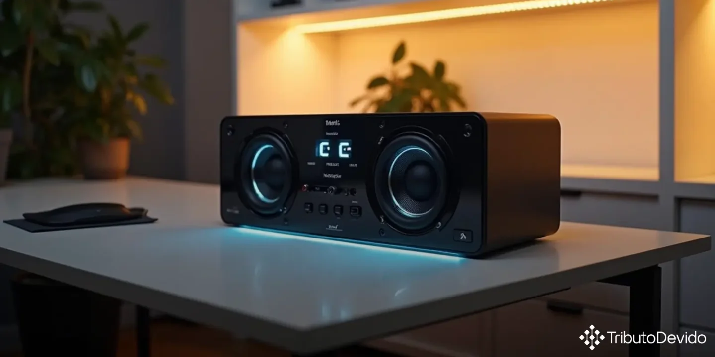 classificação fiscal de caixas acústicas com rádio e reprodutor de áudio na NCM