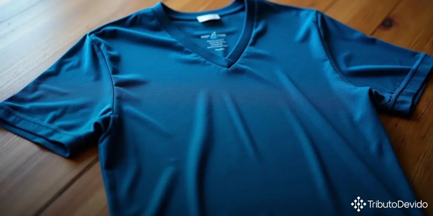 Classificação fiscal de camisetas de poliéster