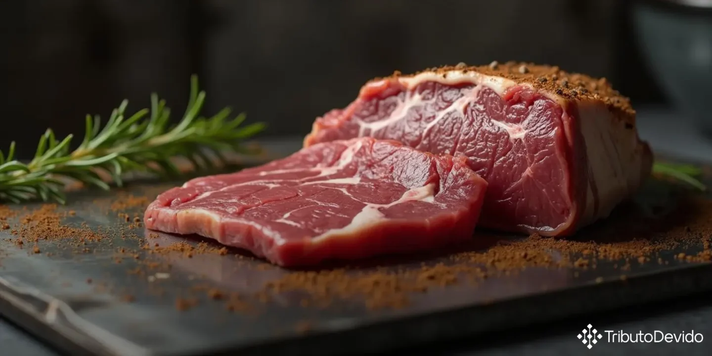 classificação fiscal de carne bovina maturada