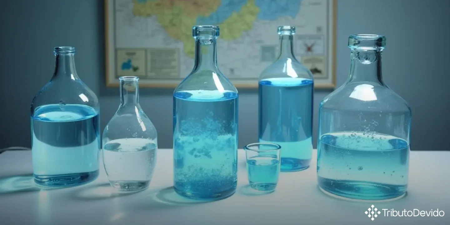 classificação fiscal de águas minerais e potáveis na NCM