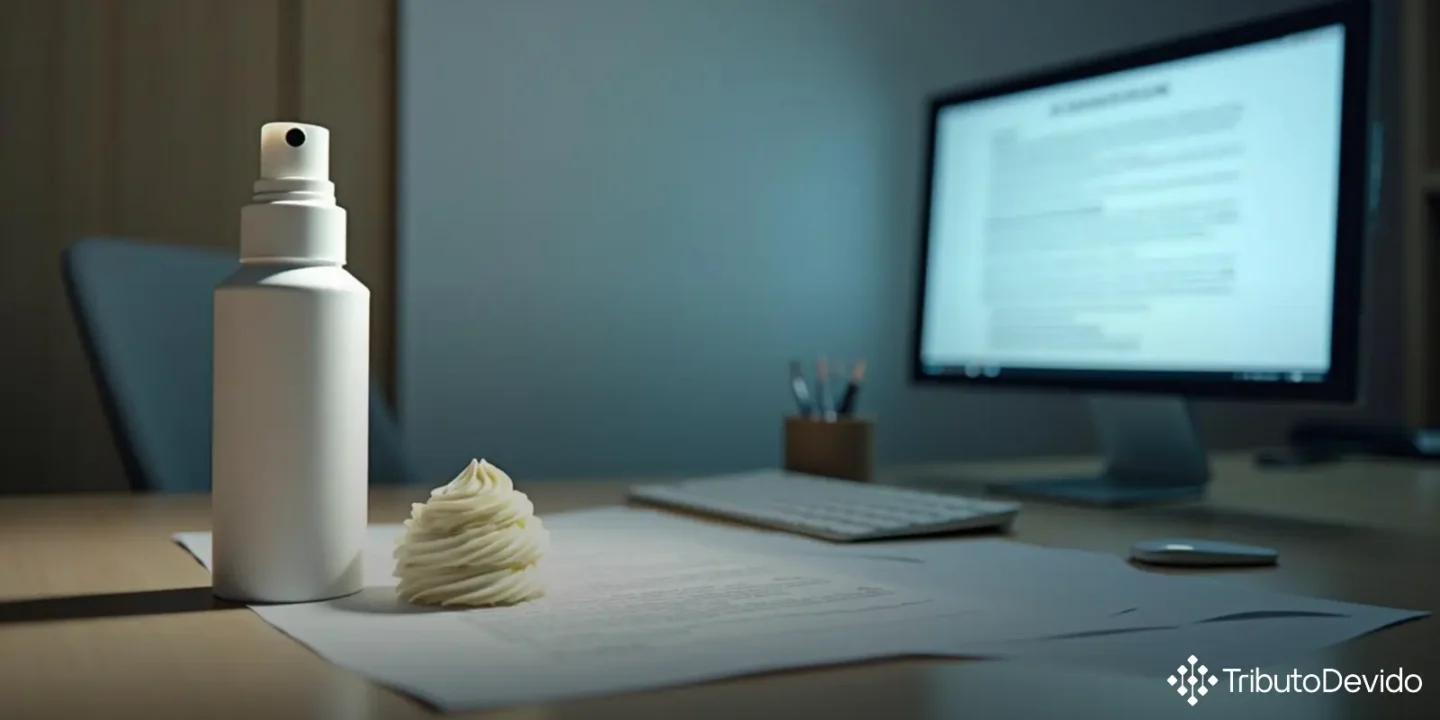 classificação fiscal de creme vegetal tipo chantilly spray