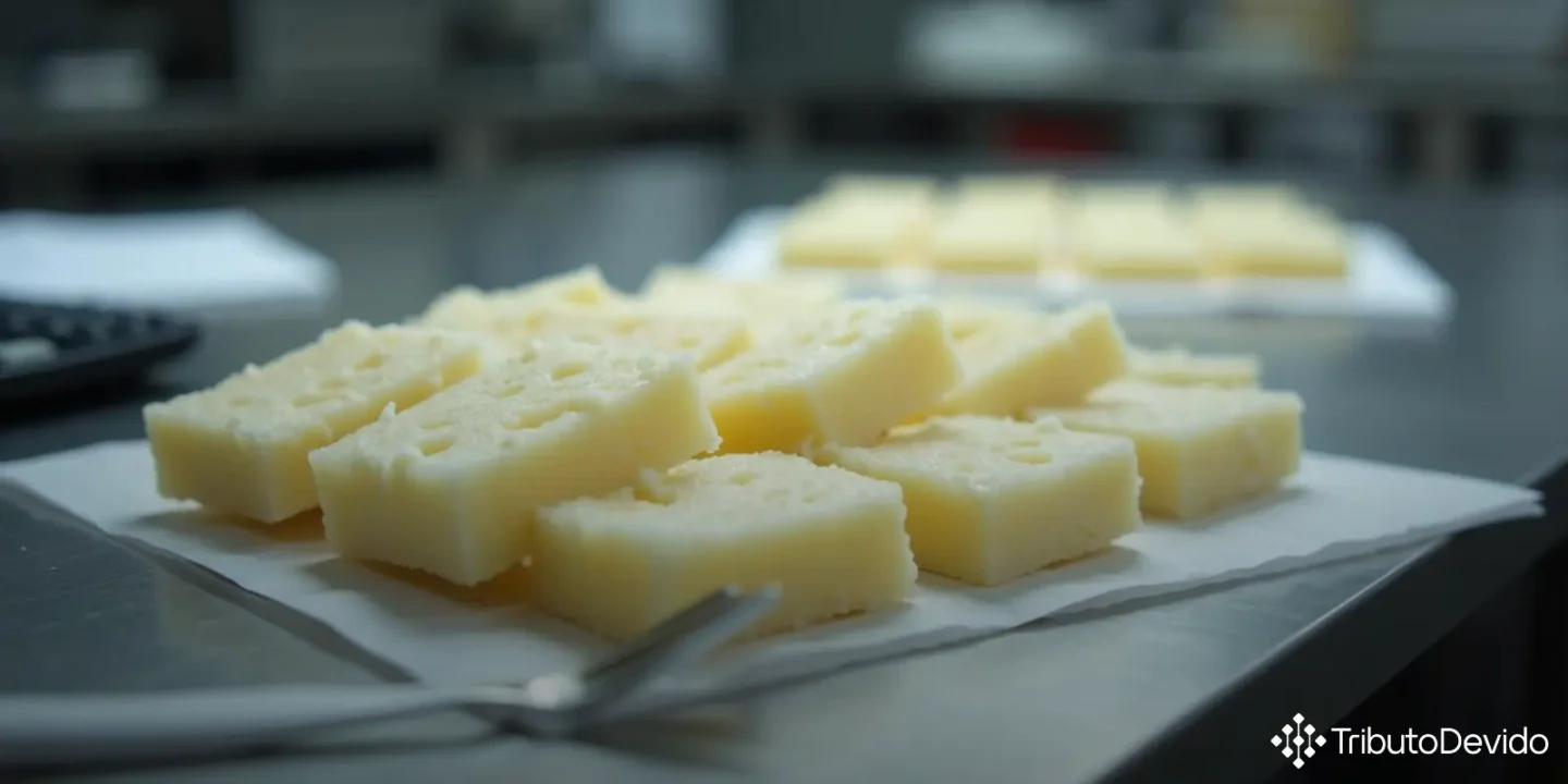 classificação fiscal de pão de queijo cru congelado com recheio na NCM