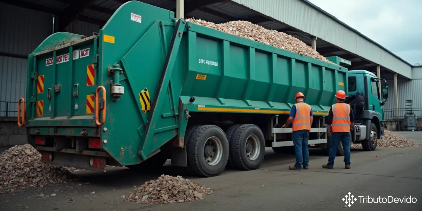 isenção de retenção tributária para serviços de manejo de resíduos