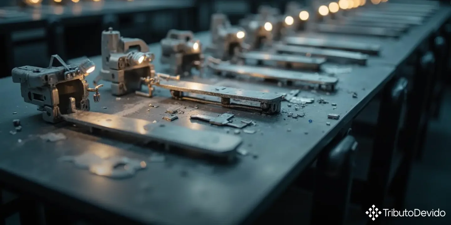 classificação fiscal de rebites e calotas para vestuário