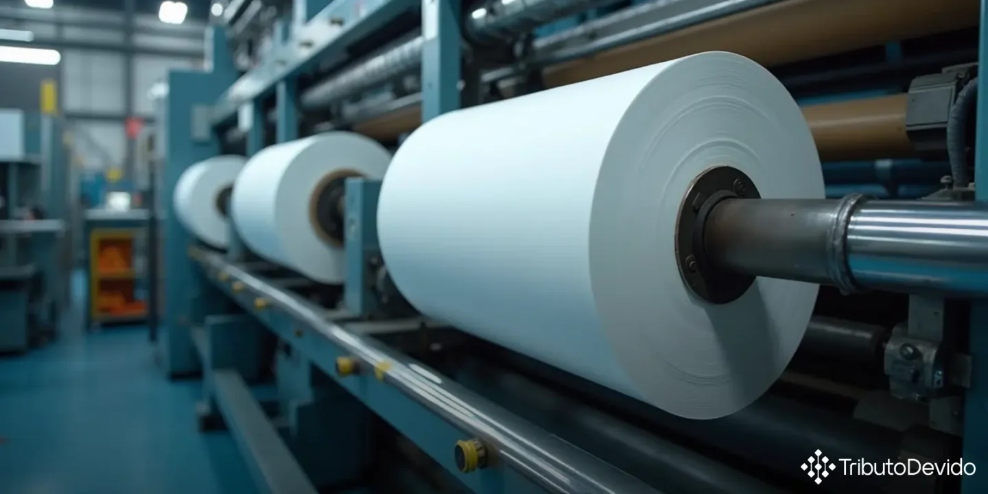 classificação fiscal de cortadeira-bobinadora para papel tissue