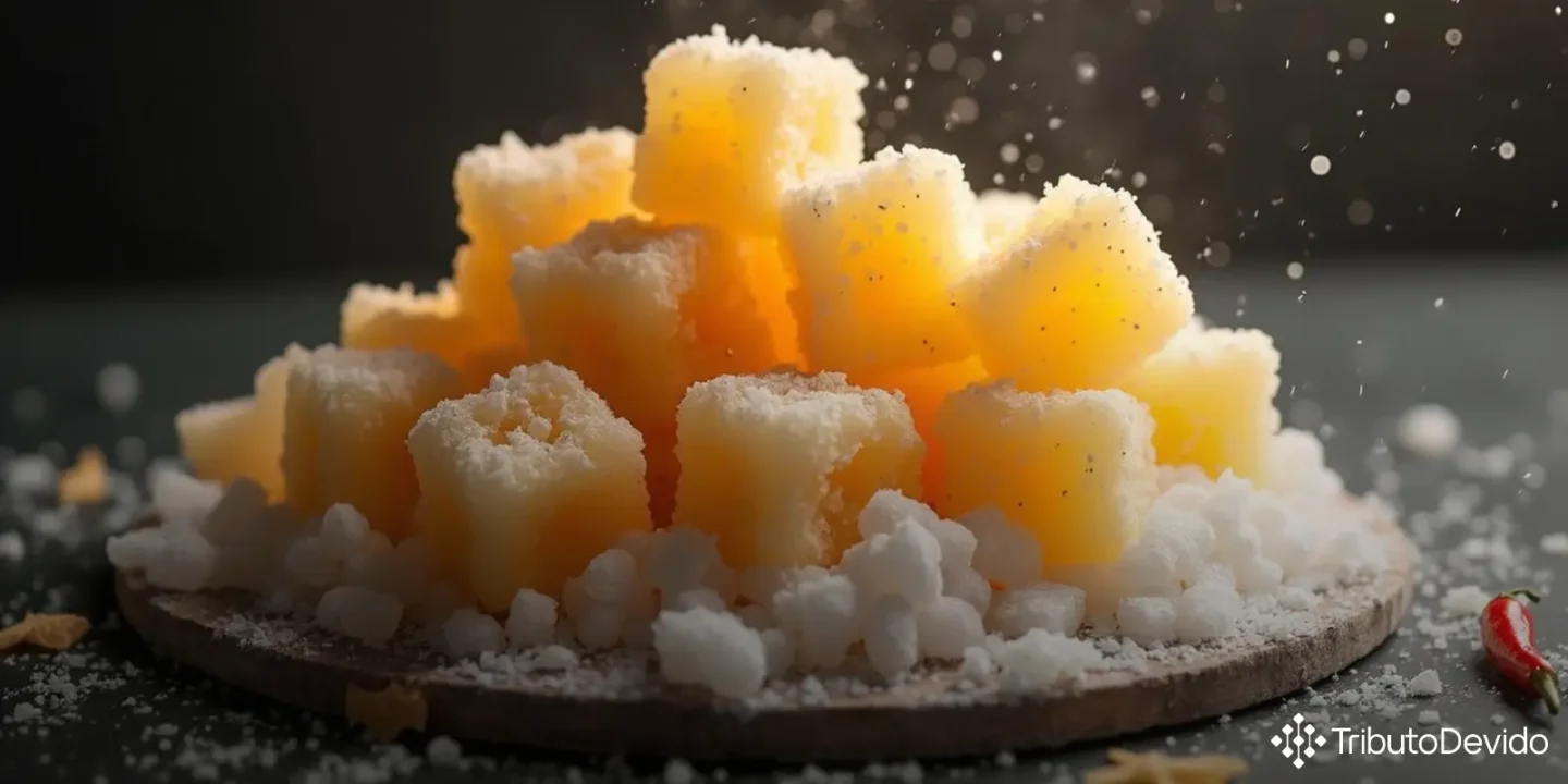 Classificação fiscal do dadinho de tapioca