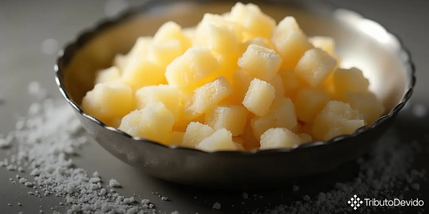 classificação fiscal do dadinho de tapioca congelado