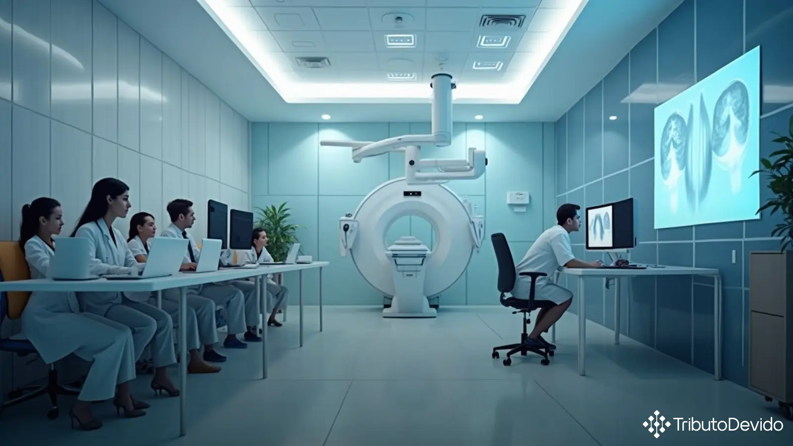 serviços de auxílio diagnóstico e terapia em ambiente de terceiros e lucro presumido