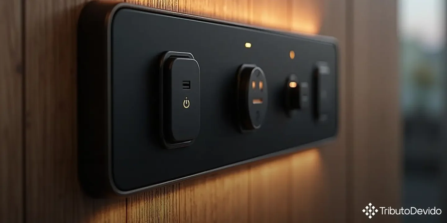 Classificação Fiscal de Interruptor Touch com Tomadas USB e Convencional