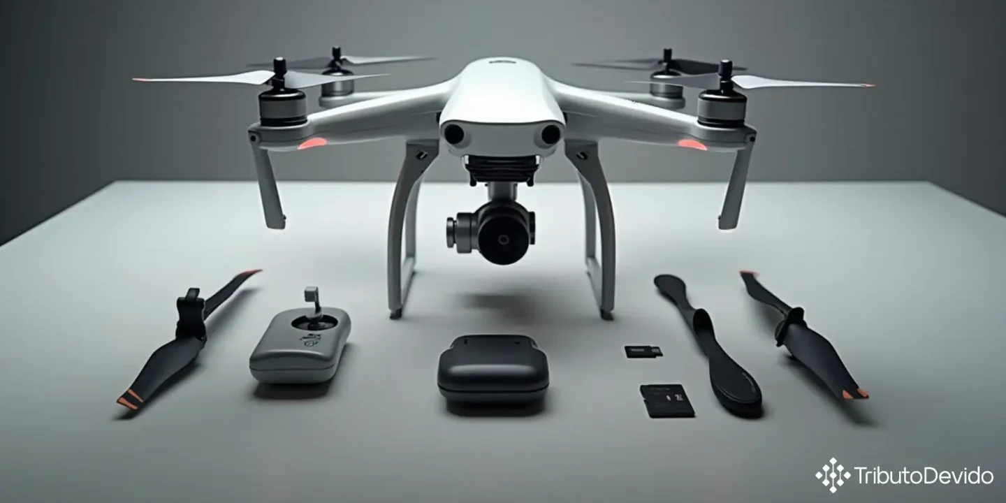 classificação fiscal de drone com câmera digital