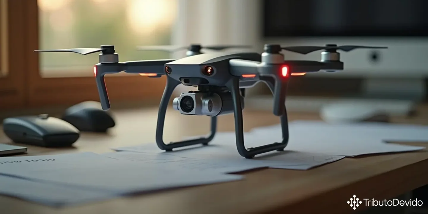 classificação fiscal de drones com câmera