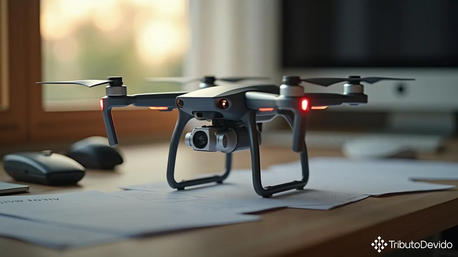 classificação fiscal de drones com câmera