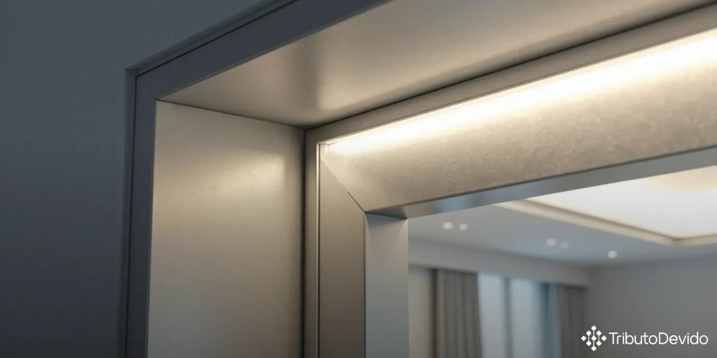 Classificação fiscal de espelhos de acabamento para portas e janelas