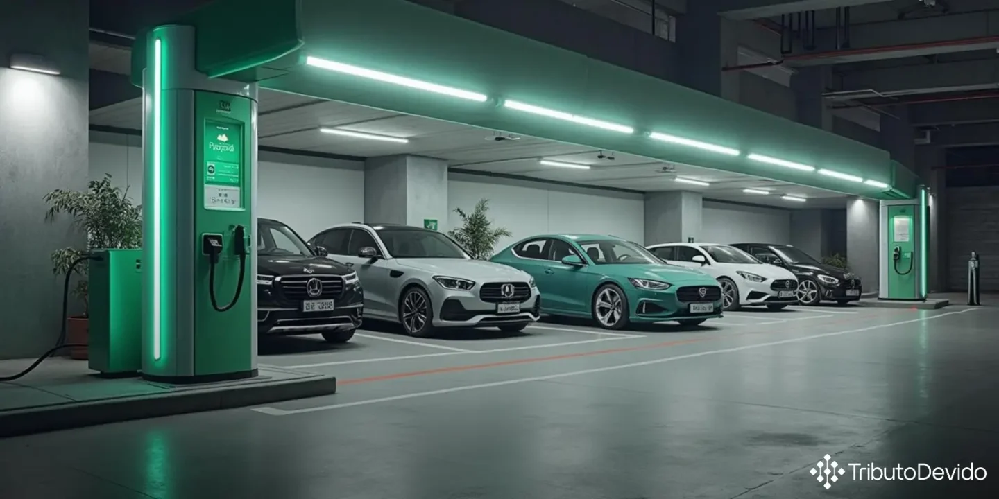 Classificação fiscal de estações de recarga para veículos elétricos