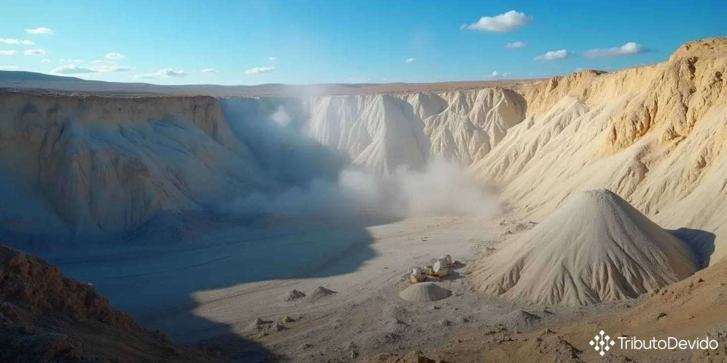 extração de caulim não se submete à tributação pelo IPI