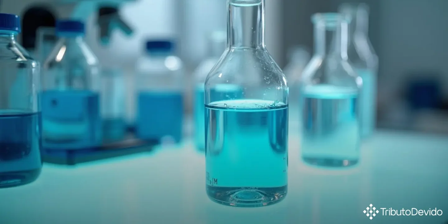 classificação fiscal de álcool 46° INPM com quaternário de amônio como desinfetante