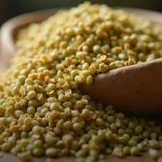 classificação fiscal de grãos de trigo verde torrados