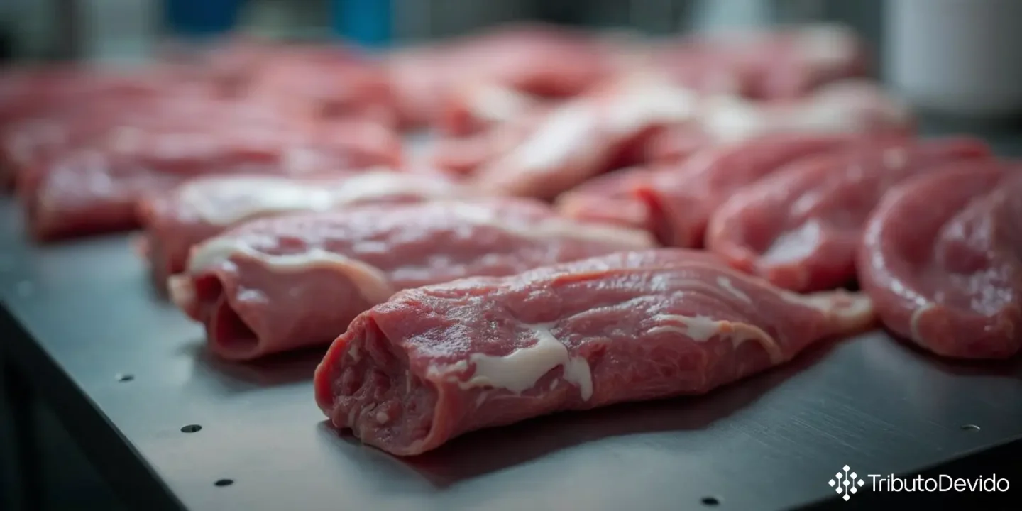 classificação fiscal de hambúrguer bovino congelado