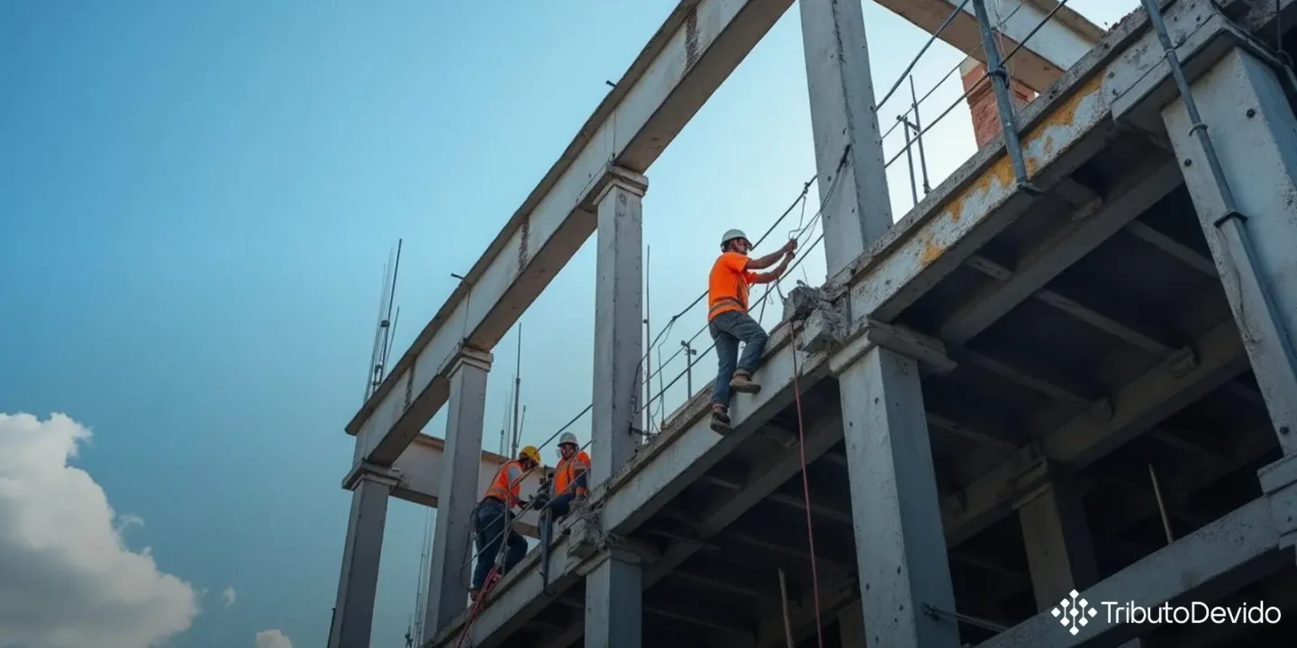 retenção previdenciária no serviço de montagem de estruturas metálicas