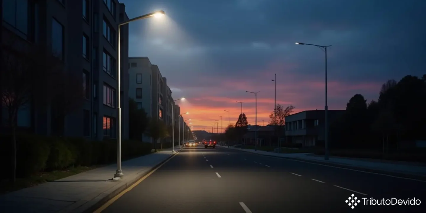 classificação fiscal de luminária LED para iluminação pública