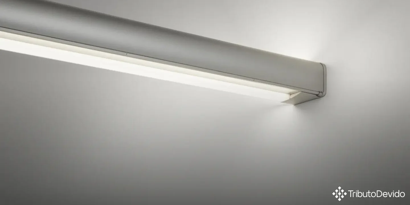 Classificação fiscal de luminária tubular de LED