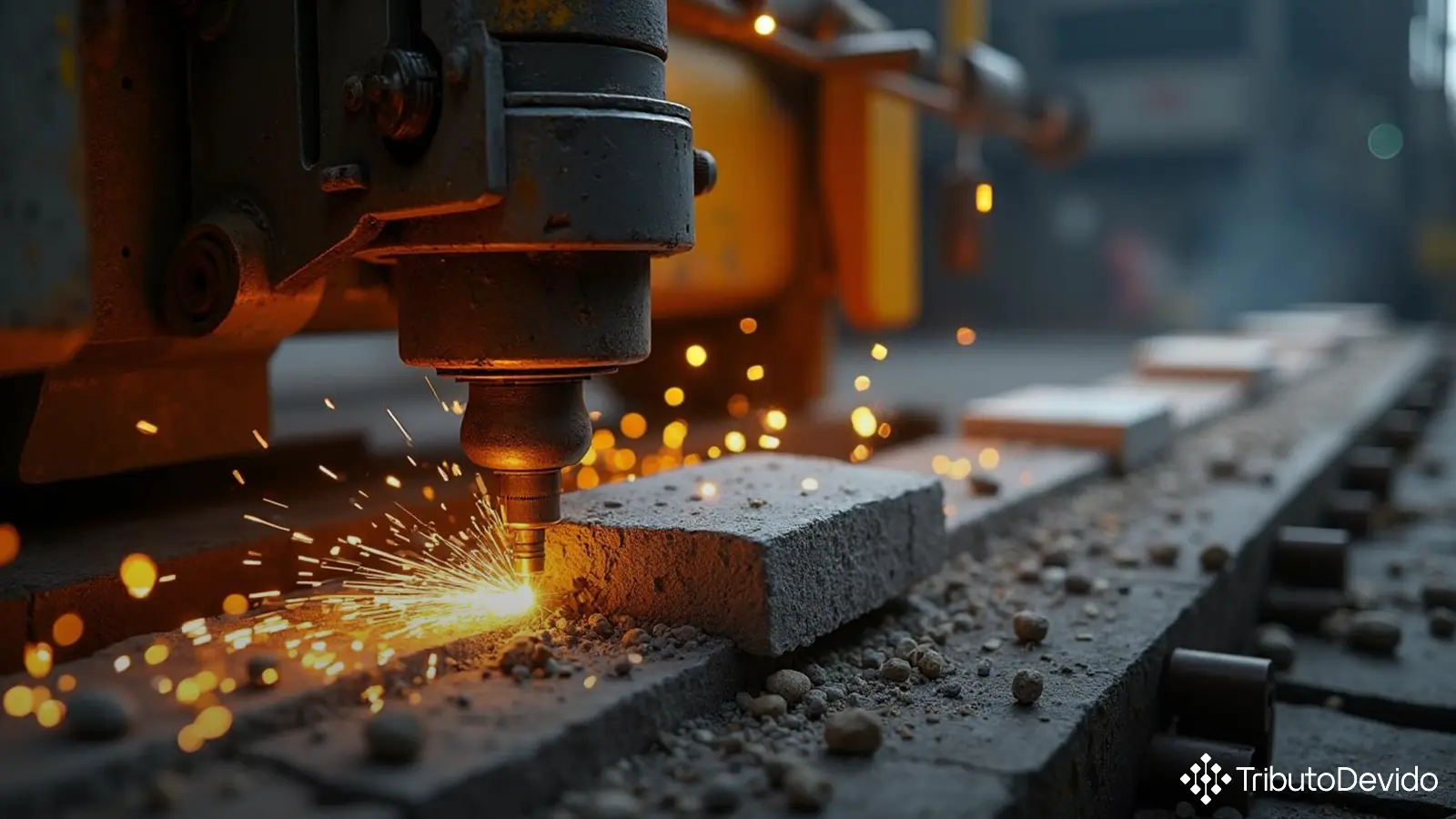 classificação fiscal de máquinas para cortar rochas em pedreiras