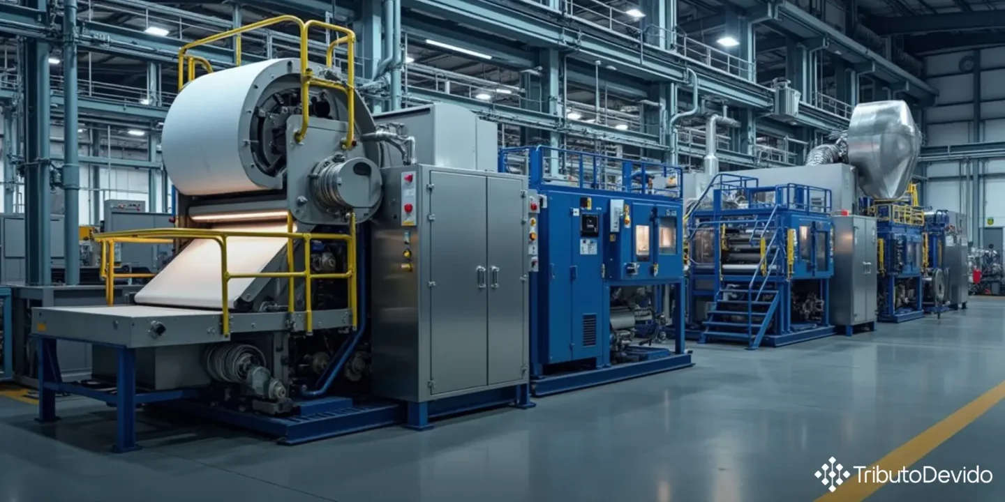 classificação fiscal na NCM para unidade funcional de transformação de pasta de celulose