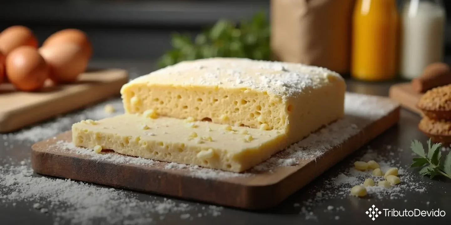 classificação fiscal NCM de massa crua congelada para fabricação de bolo