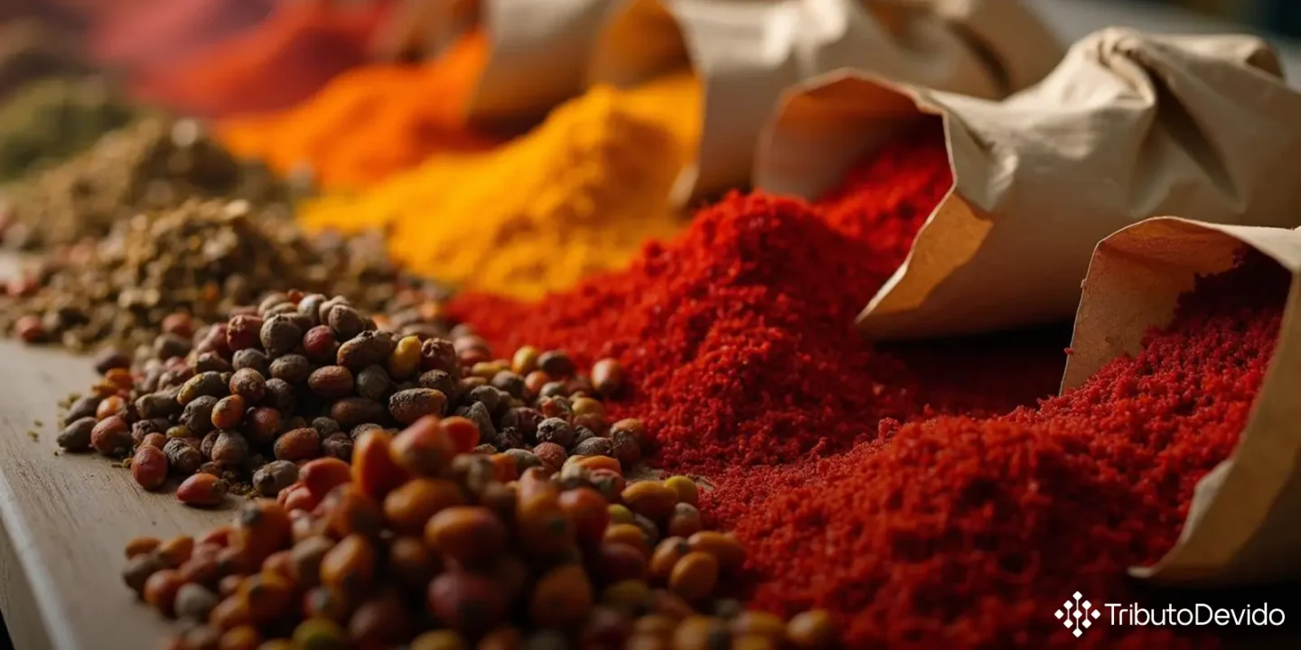 classificação fiscal de mix de temperos secos na NCM