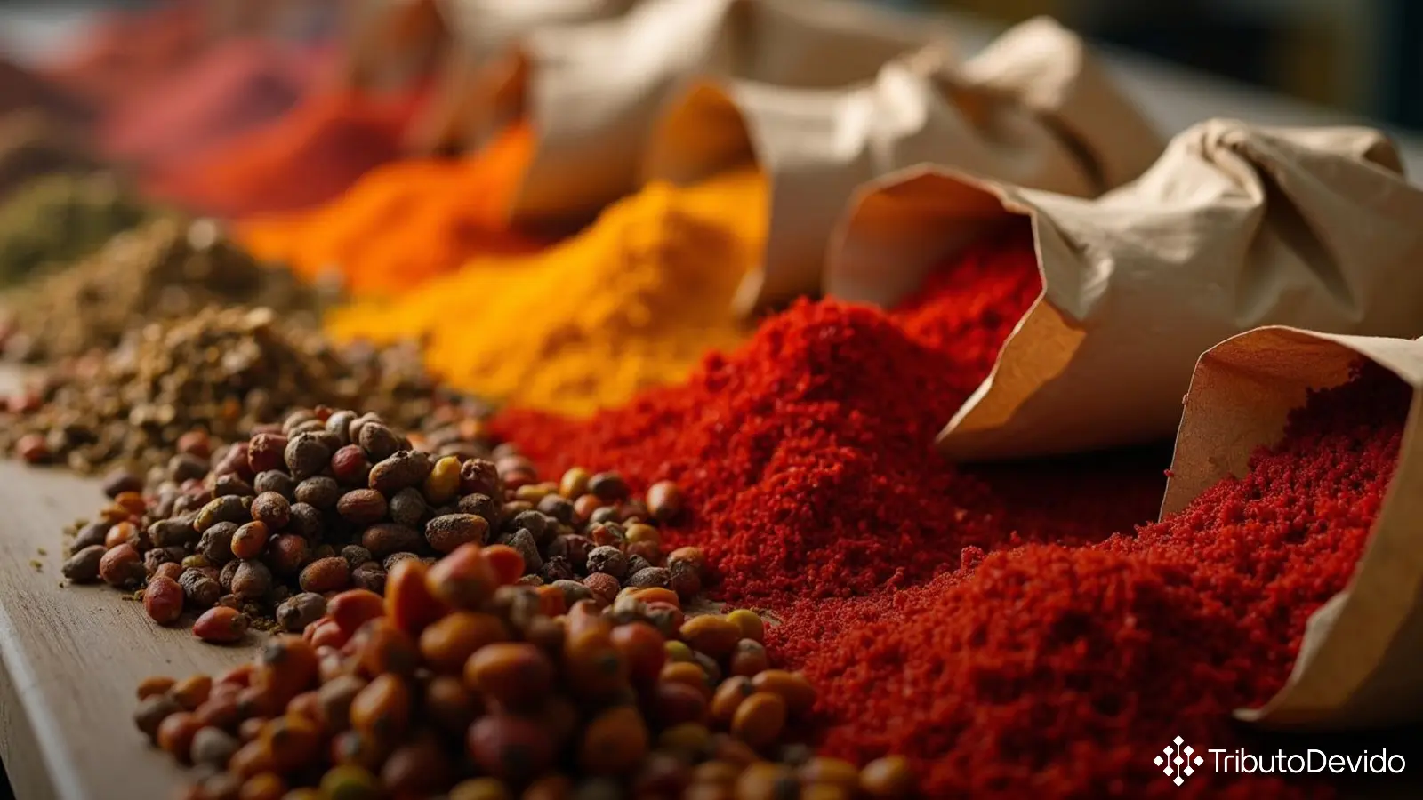 classificação fiscal de mix de temperos secos na NCM