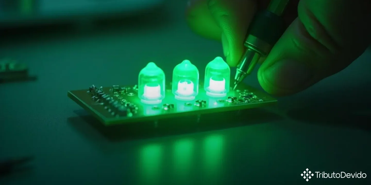 classificação fiscal de módulos de iluminação LED para calçados infantis