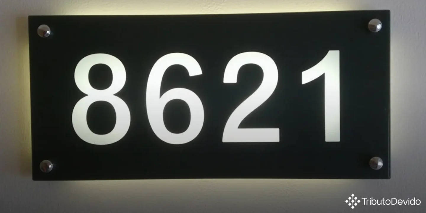 classificação fiscal de números residenciais em espelho