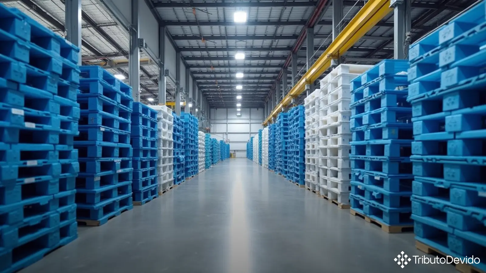 exportação temporária de paletes reutilizáveis