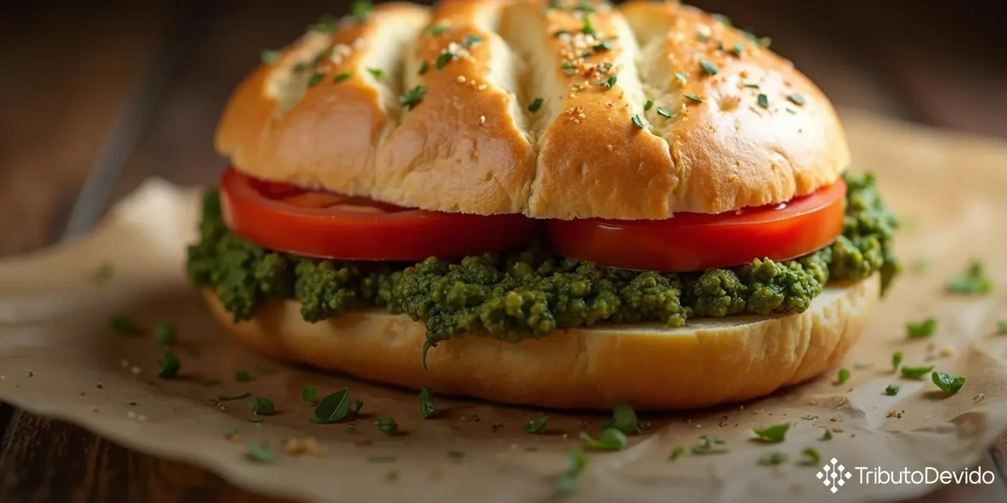 classificação fiscal do pão turco de tomate e pesto