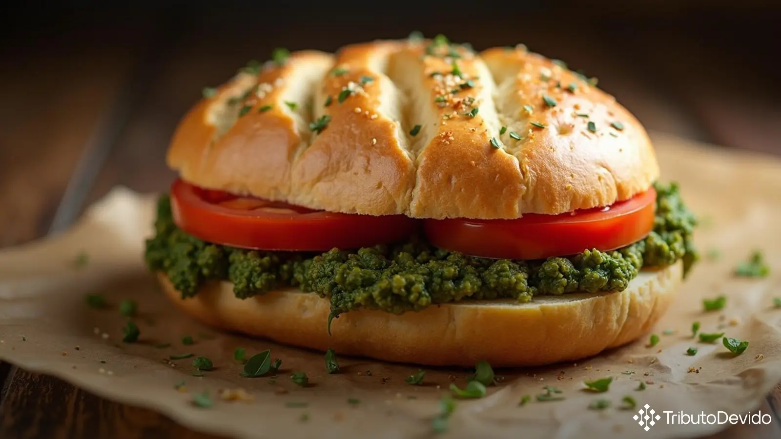 classificação fiscal do pão turco de tomate e pesto