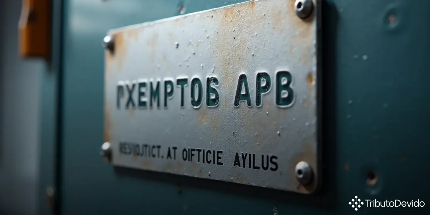 Classificação fiscal de placas de identificação em plástico na NCM