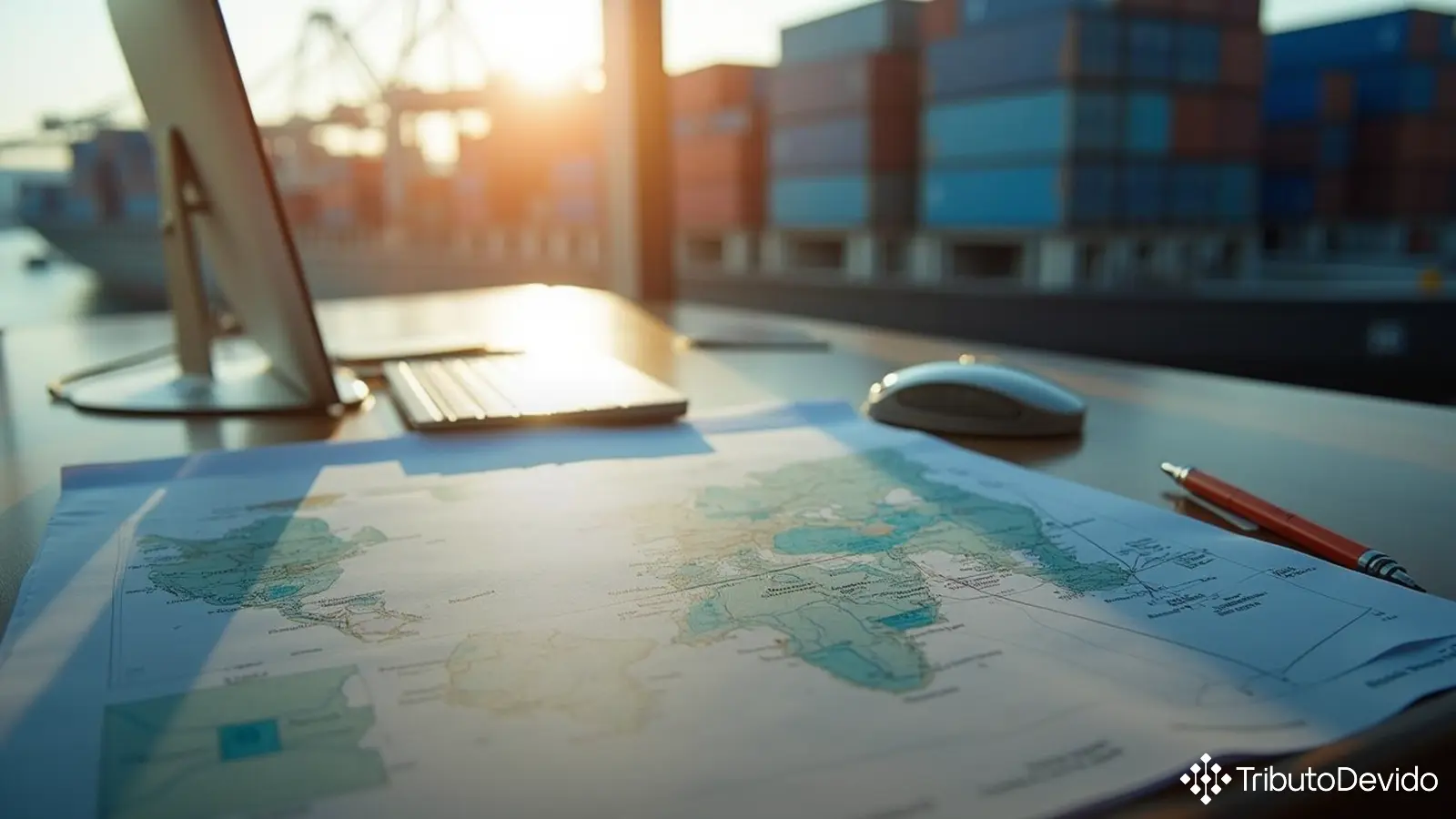 Alíquota zero de IRRF para fretes internacionais