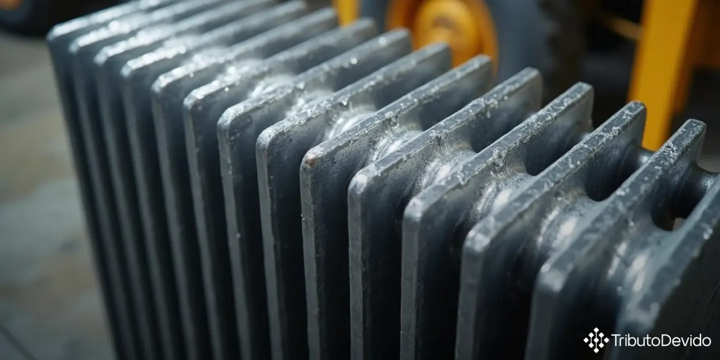 Classificação fiscal de radiadores para escavadoras hidráulicas